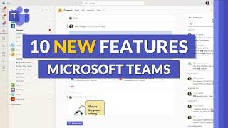 10 new features in Microsoft Teams for 2024