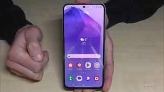 Samsung Galaxy A55 5G: Wie macht man einen Bildschirmfoto (Screenshot)?