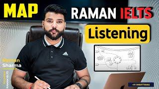 IELTS Listening MAP II 9Band Tips and Tricks II Strategy and Plan by Raman Sir.