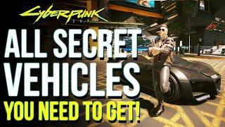 FREE SUPERCAR! Cyberpunk 2077 - How To  Unlock The BEST VEHICLES For Free! (Cyberpunk 2077 Tips)