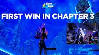 My FIRST FORTNITE WIN IN CHAPTER 3! #Fortnite