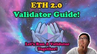 Run Solo Ethereum 2.0 Validator Full Guide | Easy Without Terminal / CLI