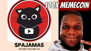 YOUTUBE IS BACKING THE NEXT $500M POPCAT! 100X SOLANA MEMECOIN #pajamas (NOT CLICKBAIT)