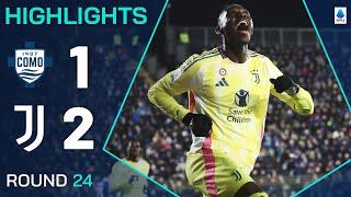 COMO-JUVENTUS 1-2 | HIGHLIGHTS | Kolo Muani at the double for Juve | Serie A 2024/25