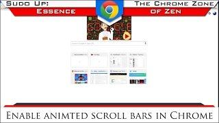 Enable Chrome Animated Overlay Scrollbars | The Chrome Zone