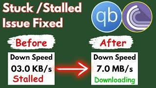 qbittorrent retrieving metadata stuck | how to make qbittorrent faster | qbittorrent settings 2024