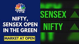 Market Opens In The Green With Nifty Around 23,800 & Sensex Around 78,800 | CNBC TV18