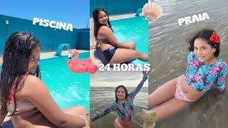 24 horas de diversão na Praia e Piscina – É só festa!