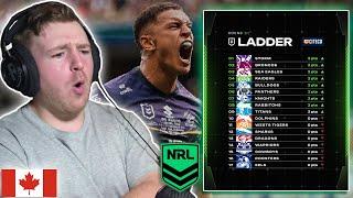 HOCKEY FAN / NEW NRL FAN REACTS: NRL 2025 Round 1 Highlights --- BLOWOUTS GALORE