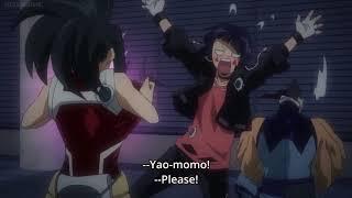 Yaoyorozu Momo shows her BOOBS!