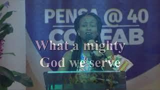 Typical Pentecostal Worship PENSA @40 led by Nana Ama  Esther Japa
