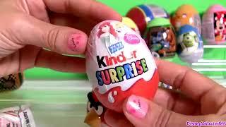 25 Surprise Eggs Bags Peppa Pig Simpsons Disney Frozen Lalaloopsy Minecraft Chupa-Chups CARS MLP