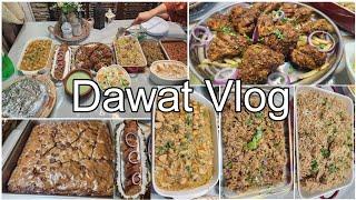 7 Easy Recipe For Dawat | Dawat Vlog | Steam Roast | Chicken Pulao | Brownies | Boneless Handi