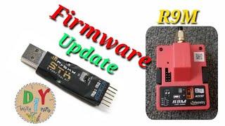 R9M firmware Update using STK USB programmer