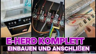 E - Herd und Kochfeld einbauen & anschließen A-Z Komplett mit Tipps & Tricks