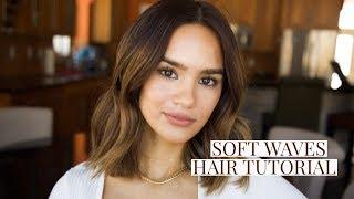 SOFT BENDY WAVES HAIR TUTORIAL | SHORT HAIR | DACEY CASH