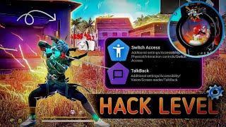 Free Fire Headshot Setting ️Talk Back & Switch Access Headshot Settings  Tips & Trick Free Fire