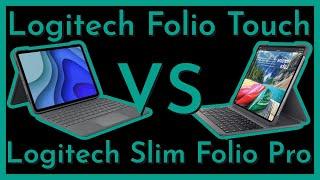 Logitech Folio Touch vs Slim Folio Pro | Review + Comparison