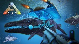 ARK: Survival Evolved - TAMING UNDERWATER DINOSAURS!! (ARK Ragnarok Gameplay)