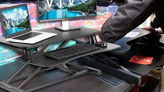 VIVO Standing 32 inch Desk Converter - Review