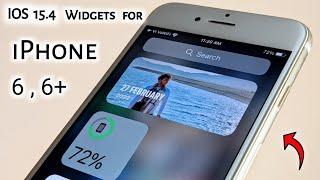 How to update iPhone 6 on ios 15 || Ios 15 widgets for iPhone 6, 6+