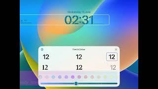 iOS 16 Lock Screen on iPadOS 16 beta 1 (NO Jailbreak)