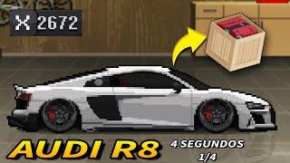 MODIFICANDO EL AUDI R8 MÁS RÁPIDO DEL MUNDO (+10,000 HP) // Pixel car racer // Pro league