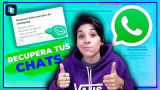 Recupera Conversaciones Borradas de WhatsApp I Recupera Mensajes, Videos, Documentos y Mucho Más