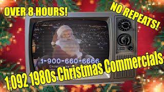 Over 8 hours of 1980s Christmas Commercials