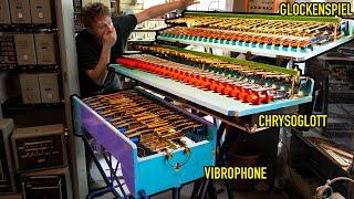 MANY MANY WIRES, BUT IT NOW LIVES - Vibraphone - Glockenspiel - ANOTHER ORGAN PROJECT PART 2