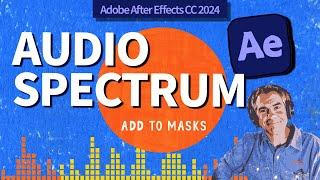 How To Add Audio Spectrum Effect on Masks in After Effects