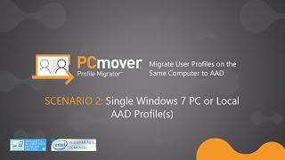 PCmover Profile Migrator: Transfer Users Profiles across Domains - Same PC