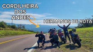 DIA 29 - TENHO COMPANHIA / CHEGUEI nas CORDILHEIRAS - VIAGEM de MOTO DESERTO do ATACAMA no INVERNO