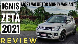 2021 Maruti Suzuki Ignis zeta variant | Maruti Ignis zeta 2021 review | Ignis zeta 2021