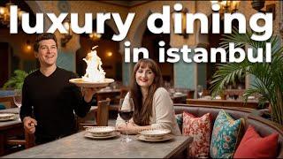 Two Americans try the BEST Turkish Fine Dining Experience in Istanbul 