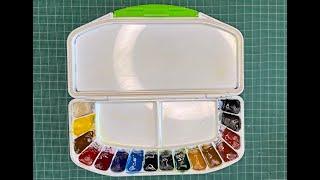 16 colour sketching palette