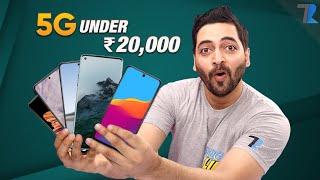 Top 5G Phones With Powerful Specs Under ₹20,000 [September 2021]