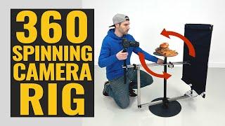 360 Spinning Camera Rig Review - GET CREATIVE PRODUCT SHOTS FAST! DigitalFoto V360SE