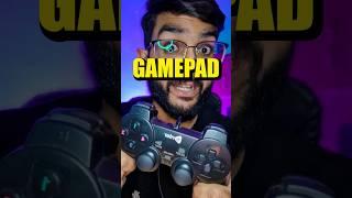 Cheapest GAMEPAD with Vibration Itna Sasta  #shorts #gamepad