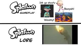 Splatoon lore meme