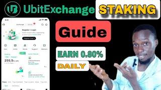 UBITEX STAKING  | UBITEX Exchange Staking Full Tutorial | How to Invest on UBITEX •UBITEX Daily ROI