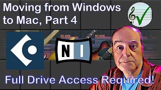 Moving from PC to Mac Pt 4 - Drive access issues (resolved)