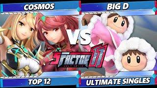 S Factor 11 - Big D (Ice Climbers) Vs. Cosmos (Pyra Mythra) Smash Ultimate - SSBU