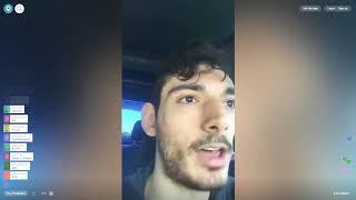 Ice Poseidon Gets Braces Off and Moves To California (Periscope Highlights)