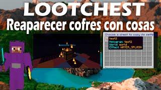 LootChest - Reaparecer ITEMS en Cofres - Spigot Minecraft Plugin