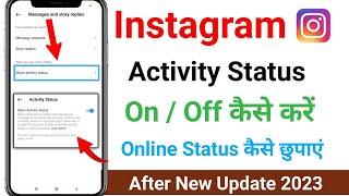 How to Turn Off Active Status on Instagram 2023 | Instagram Show Activity Status Option Not Showing