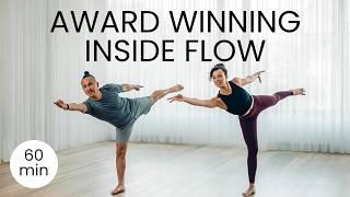 Here is our new Summer Inside Flow Full Class for FREE (Have fun with it!)