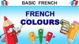 LEARN FRENCH COLOURS / COLORS