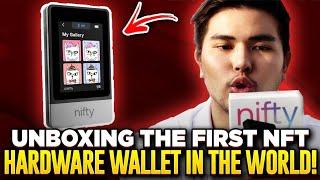 UNBOXING THE FIRST EVER NFT HARDWARE WALLET! DANJO CAPITAL MASTER NFT MASTER  SECU X NIFTY / ATENEO