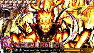 A WELL KIT IN CHAOS META!! MAXED Naruto Kurama Link Mode NEW EX Ultimate LV.15 Showcase - NxB NV